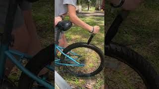Popping My Bike Tires With A Knife