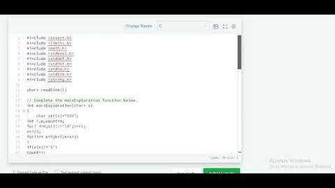 Mars Exploration | hackerrank solution