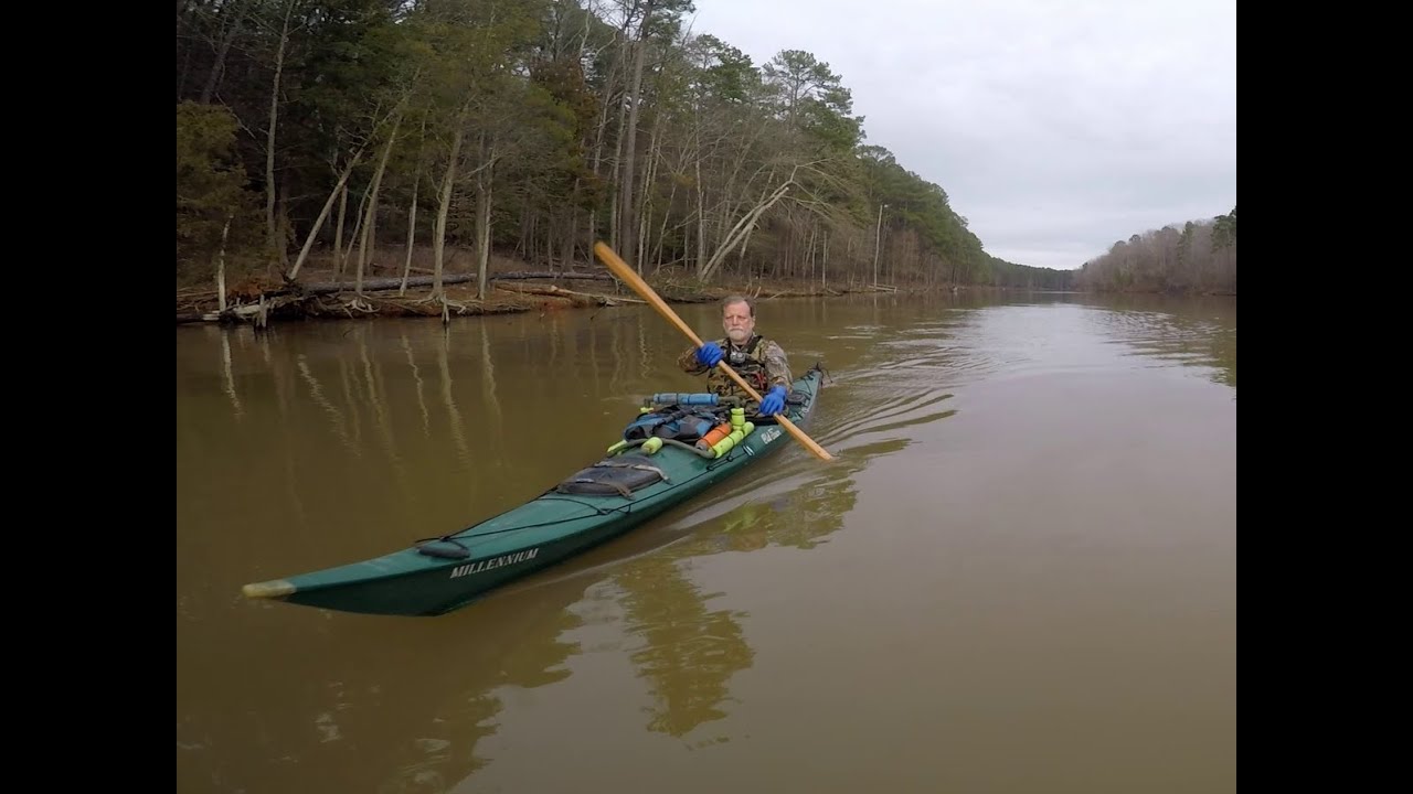Jordan Lake Roberson Creek Sea Kayak Shakedown (20230219) YouTube