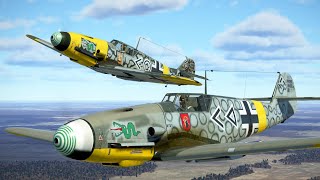Il2 Great Battles  Bf 109 F2: Moscow Patrol [GER Comms/ENG Subs]
