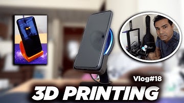 3D Designing a Mobile Phone stand and 3D print it at home! PART 2