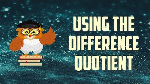 Find the difference quotient of f(x) = -4x^2
