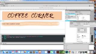 Inserting a Navbar in Dreamweaver Web Design Project