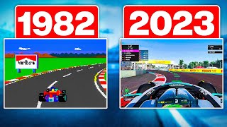 Formula1 / F1 Video Games Evolution 1982 - 2023