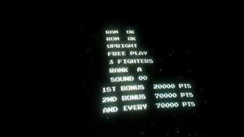 Galaga (Midway) Freeplay with Attract Mode