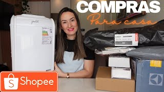 Compras para Casa na Shopee / Mini máquina de lavar roupas 😱 - Por Fabby Araujo