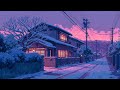 Peaceful Winter Evening in a Quiet Japanese Street ❄️ Soft Lofi Beats to Relax, Study, Focus &amp; Sleep