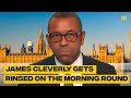 Just james cleverly getting rinsed on the morning round