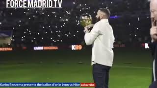 Présentation du ballon d'Or de Kb9 à Lyon