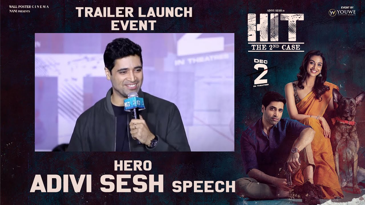 Adivi Sesh Speech | 