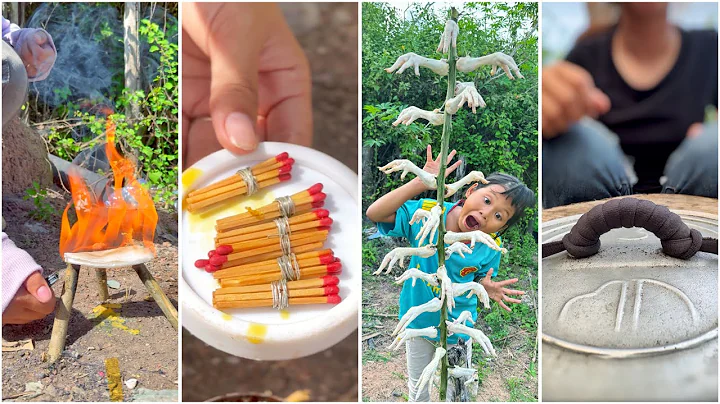 Survival Skills: SIMPLE and USEFUL In Forest #bushcraft #camping #outdoors #diy #amazing #shorts