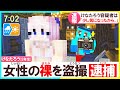 女の子を盗撮して逮捕されました... 【まいくら / マインクラフト】まとめ動画