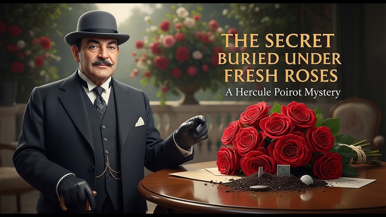 The Secret Buried Under Fresh Roses  A Hercule Poirot Mystery