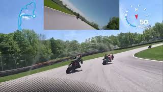 Mid Ohio Trackday 18th May 2026 14:00hrs Novice Group 2 on FZ07/MT07