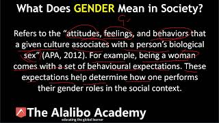 What Does Gender Mean In Society? Identity Sociology The Alalibo Academy