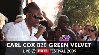 EXIT 2009 | Carl Cox &amp; Green Velvet Live @ mts Dance Arena FULL SET