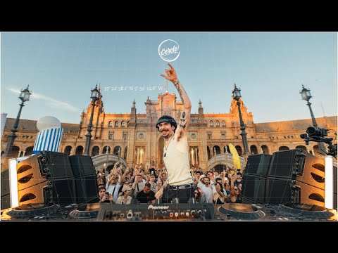 Mochakk At Plaza De España, In Sevilla, Spain For Cercle x Volcan X.A.