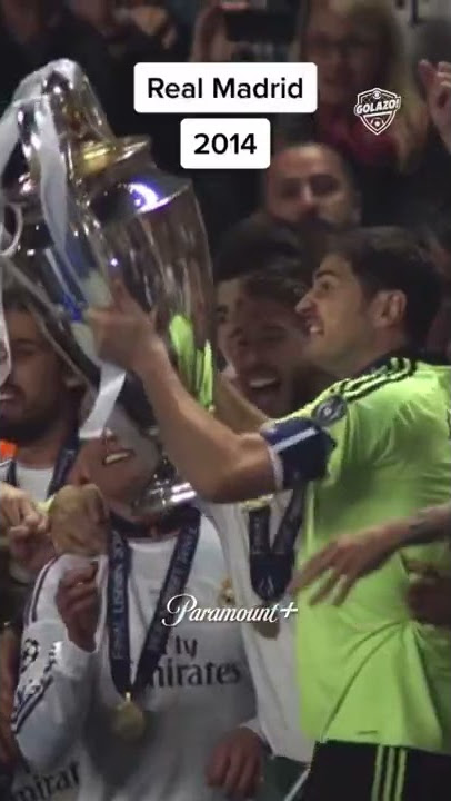 Every UCL Champion and Trophy Lift This Century (2001-22) #shorts