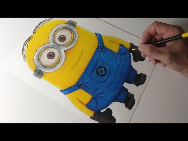 Desenhando Minions Maneira Fácil No PC - Desenho de themisterm500