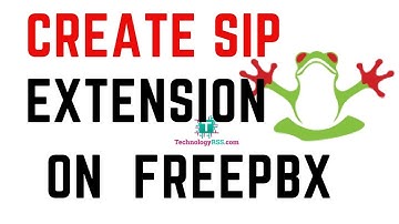 How To Create Extension On FreePBX