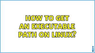 How to get an executable path on Linux? (3 Solutions!!)