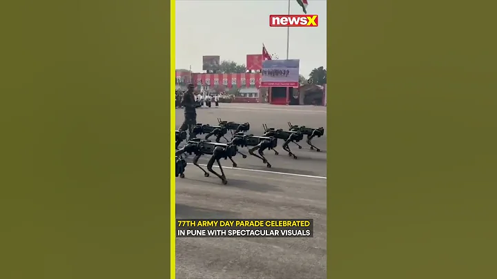#watch: Robot Dogs in Action: Pune Celebrates with Robotic Dogs and Military Might | NewsX