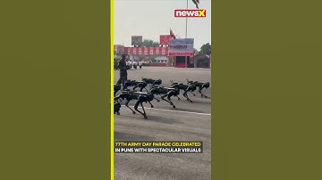 #watch: Robot Dogs in Action: Pune Celebrates with Robotic Dogs and Military Might | NewsX