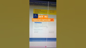 #gstcancellationprocess how to cancel gst registration