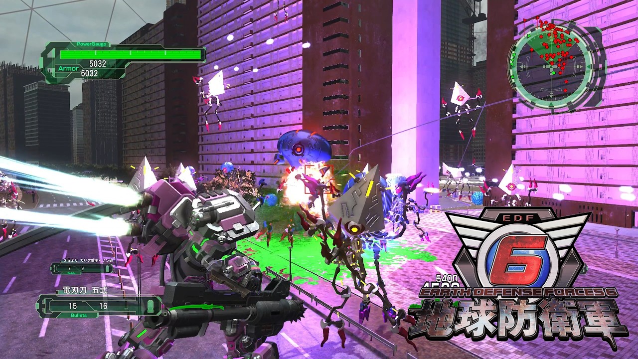 Earth Defense Force 6] DLC2-31 LV Z-1 High-Speed ​​Ship HARD