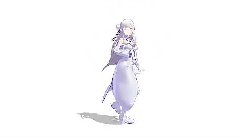 تحميل エミリア Mmd
