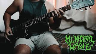 Municipal Waste - Wolves Of Chernobyl (guitar cover)