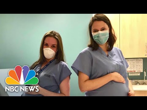 Expectant Doctors Navigate Pregnancy Amid The COVID-19 Pandemic | NBC News NOW