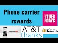Did you know about phone carrier rewards? (At&amp;t,Verizon,Tmobile,Sprint)