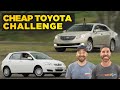 Budget Toyota Showdown - Cheap Hatchback vs VIP JDM Limo