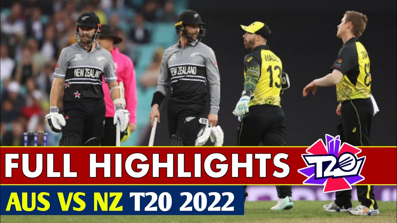 Australia vs New Zealand T20 World Cup 2022 Full Highlights | NZ vs AUS ...