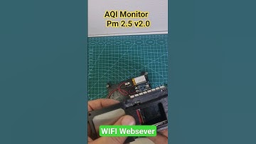 Aqi Monitor Pm2.5 V2.0 Webserver #viral #diy #rp2040