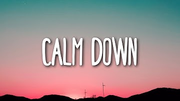 Thumbnail of Rema - Calm Down (Lyrics)