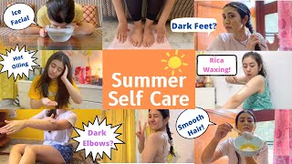 My Summer Self Care Routine|10 Self Care tips for Every Girl |Grooming with things at home!#selfcare