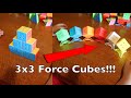 Making 3x3 Force Cubes!!!