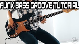 Simple Funk Bass Groove Tutorial   Tab