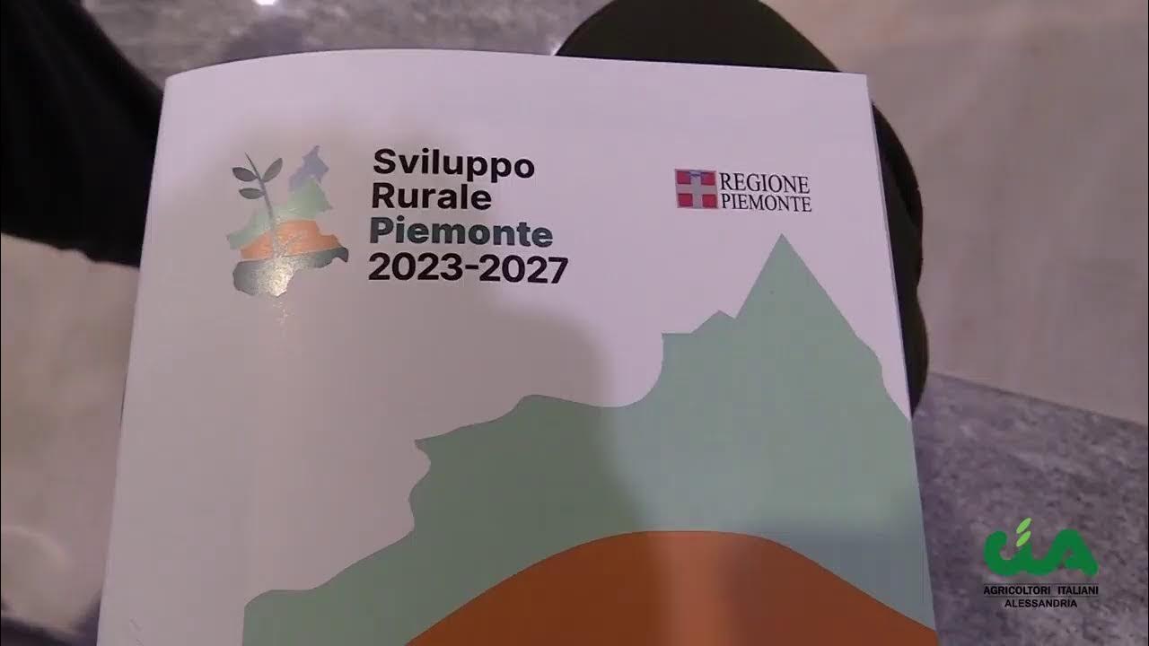Presentato il nuovo PSR della Regione Piemonte YouTube
