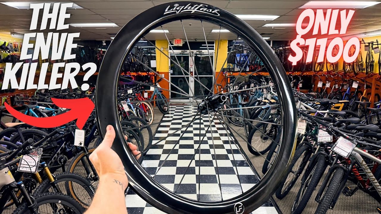 カーボンファイバーロードバイクホイールセット | ライトファースト