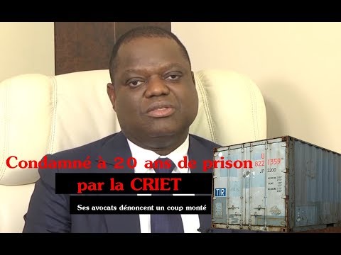 SÉBASTIEN ADJAVON CONDAMNÉ A 20 ANS DE PRISON ET 6 MILLIONS D'AMENDE PAR LA CRIET