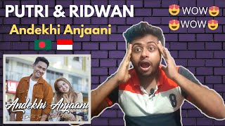 Bangladeshi Reacts To (COVER) Andekhi Anjaani - Putri Isnari feat Ridwan