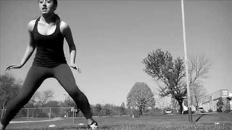 Quick Cones    6 Cone Forward to Diagonal Sprint Shuffle