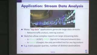 Algorithms in the Field 2011 - Graham Cormode