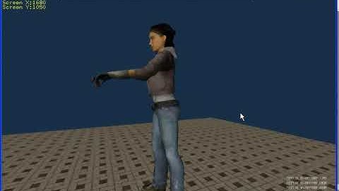 Vista de SMD animado de Valve  en C++ y OpenGL