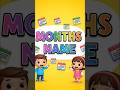 12 Months Name Song in Hindi | Months Name for Kids | Nursery Rhymes | Learn Months