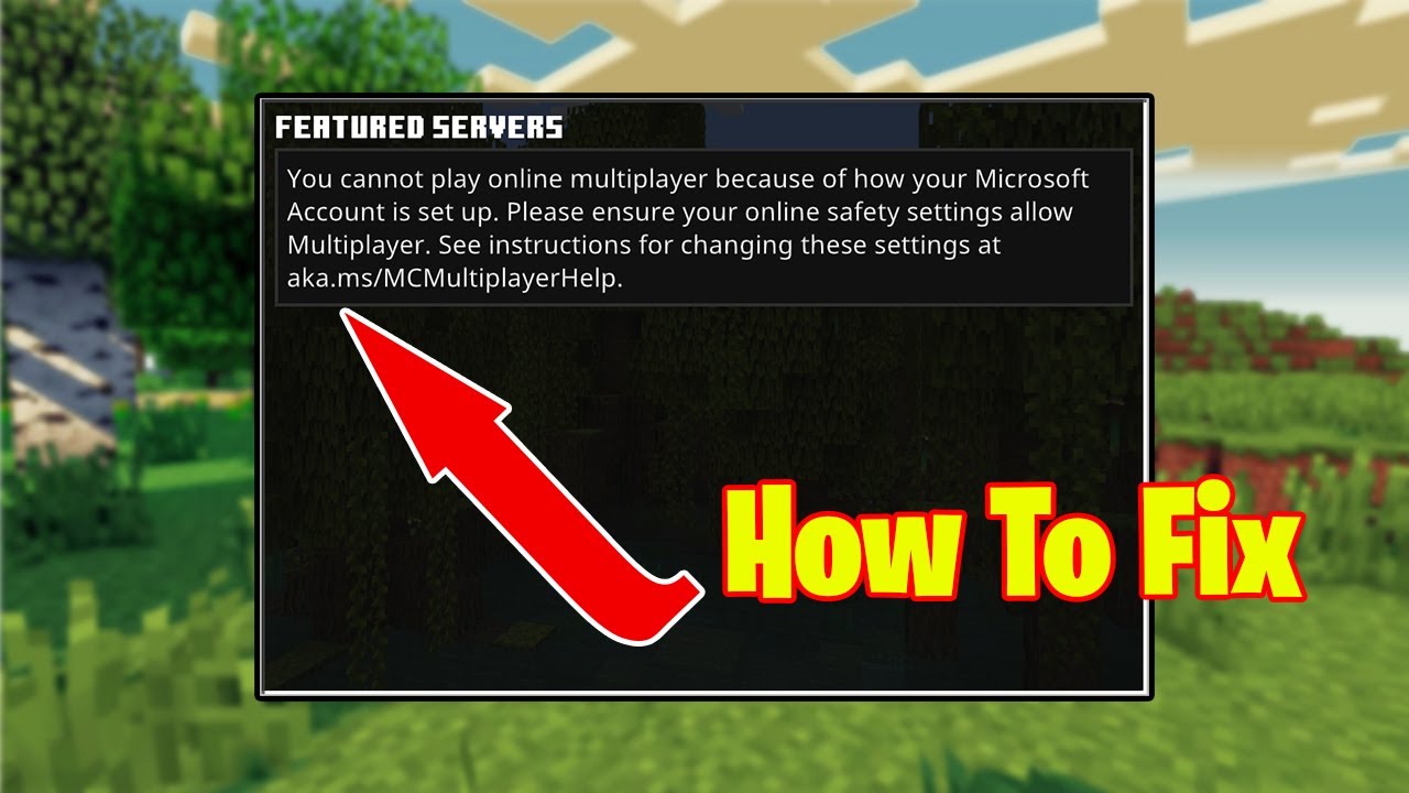 How to fix Multiplayer in Minecraft bedrock Xbox 