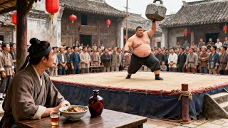 Download Lagu 大力士擂台狂挑瘦弱老頭，沒想到被老頭輕鬆壓在地上摩擦！⚔️ 武俠 | Kung Fu京城教一 MP3